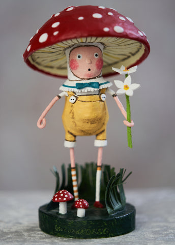 Lori Mitchell Fun Guy Mushroom Boy Figurine