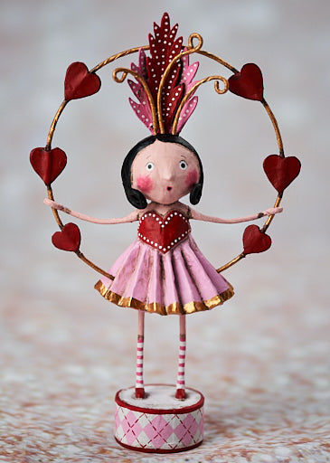 Lori Mitchell Juggling Hearts Figurine