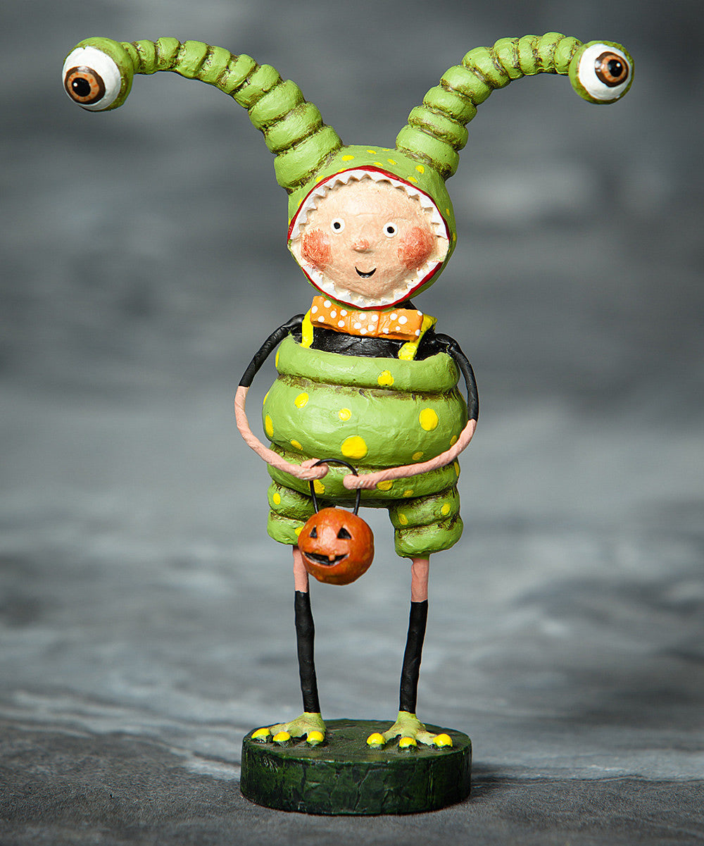 Lori Mitchell Little Alien Halloween Figurine
