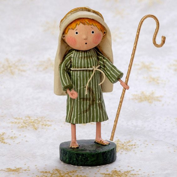 Lori Mitchell Little Shepherd Boy - Christmas Nativity FIgurine