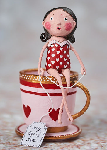 Lori Mitchell My Cup of Tea Figurine