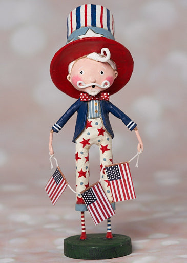 Lori Mitchell Sam I Am | 4th of July Figurines - TheHolidayBarn.com