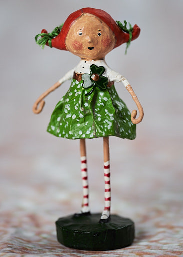 Sweet Kelly Green - Lori Mitchell St. Patricks Day Figurine