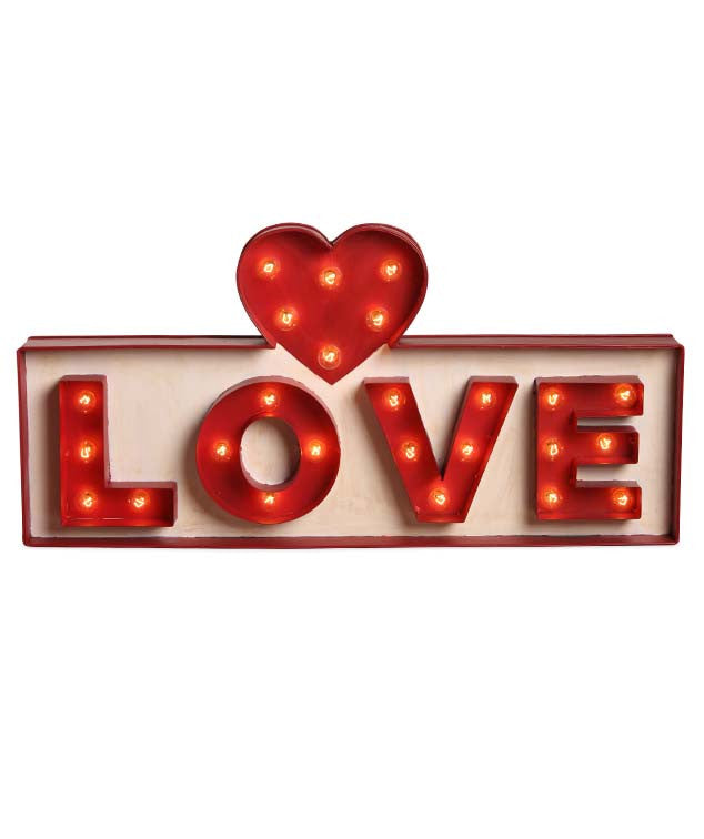 Love Marquee Sign by Bethany Lowe