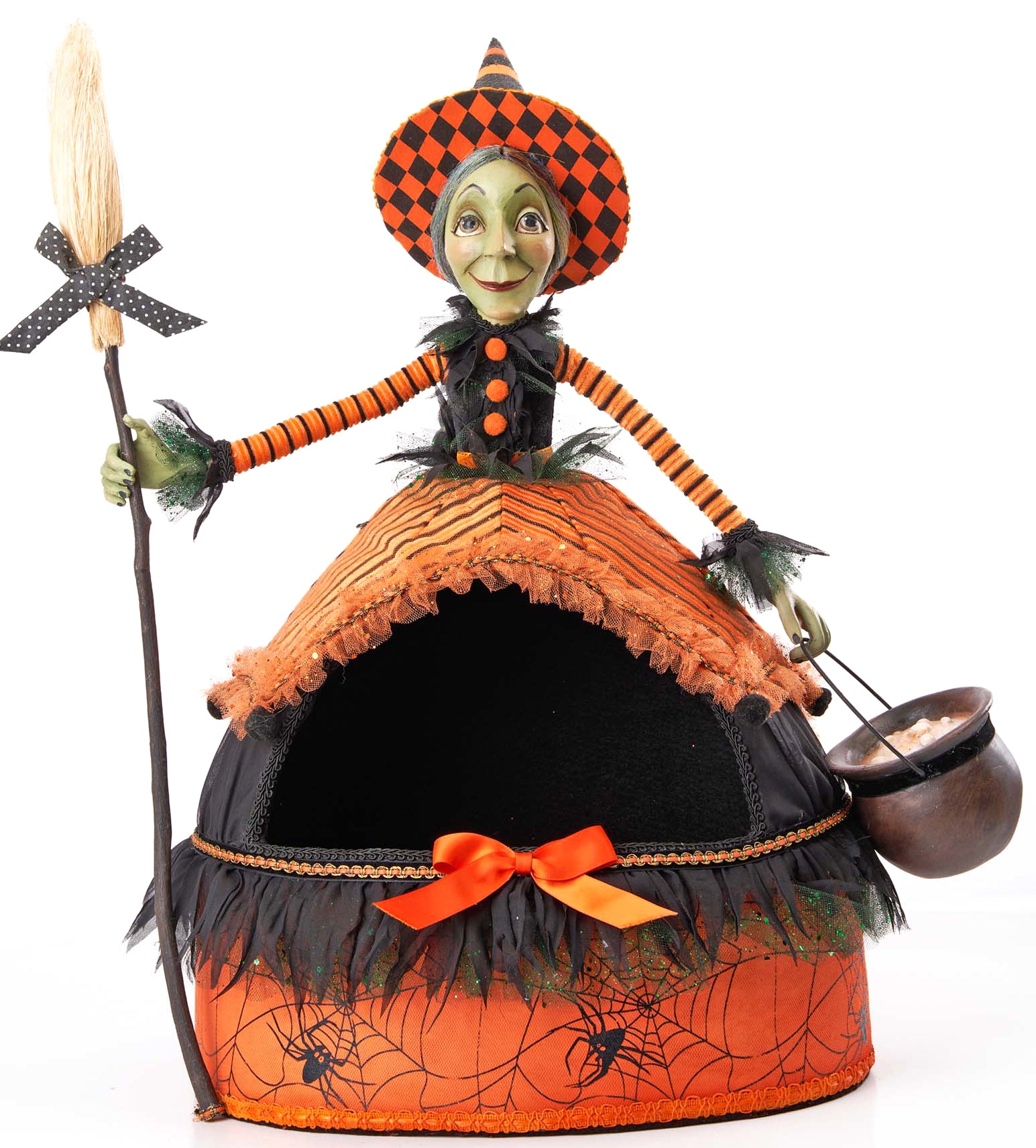 Lylah Witch Candy Container by Katherine's Collection