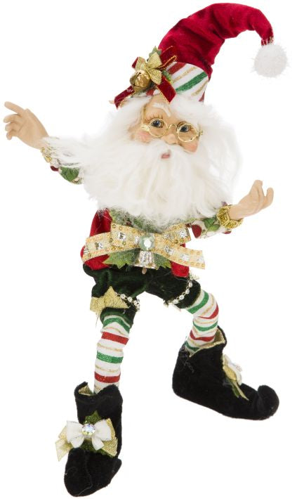Mark Roberts Candy Cane Elf Small - 13" - Poseable Christmas Elves