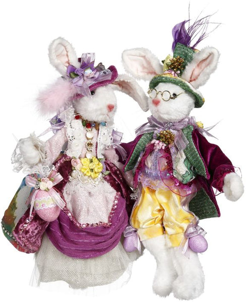 Mark Roberts Mr. & Mrs. Peter Rabbit | Dressed Up Easter Rabbits ...