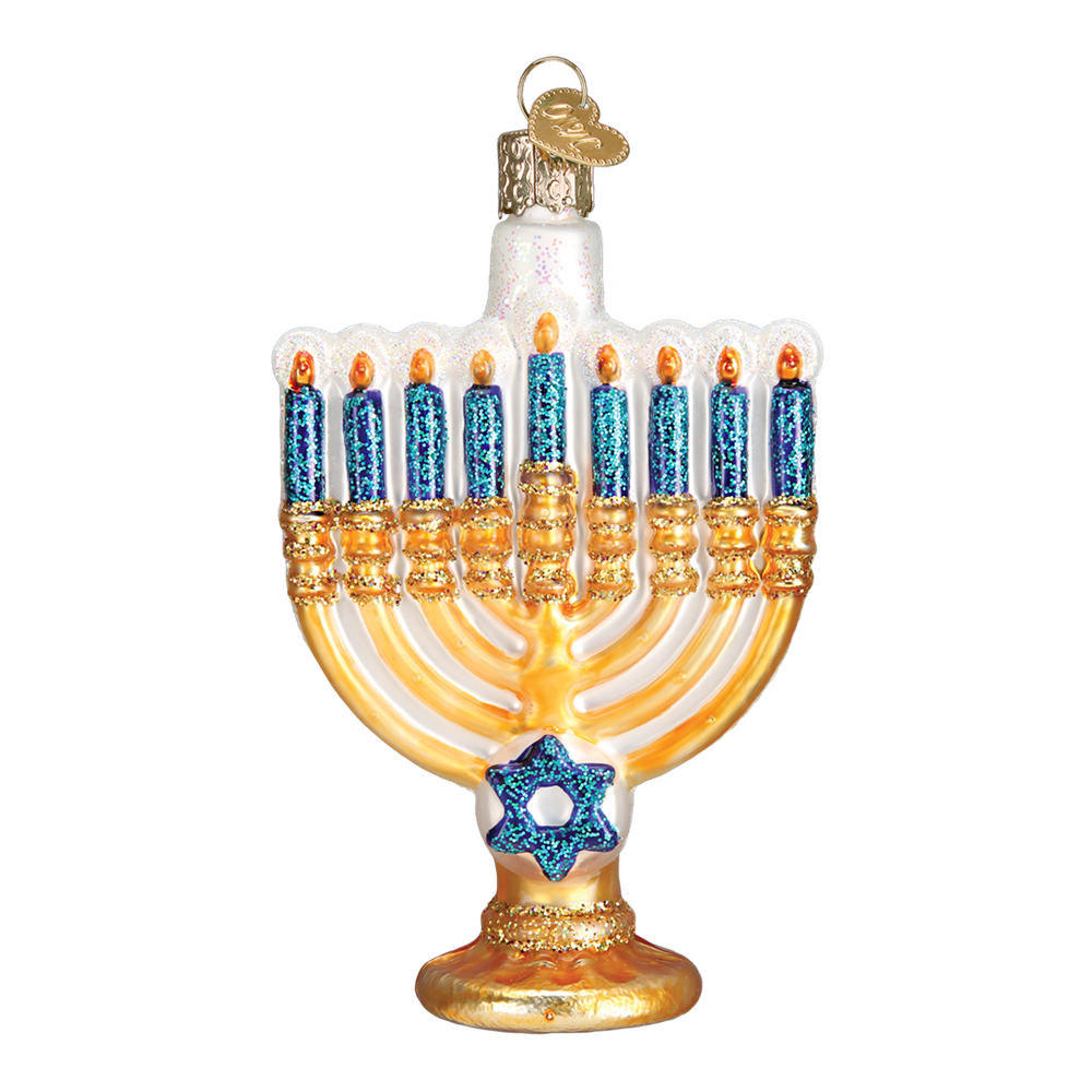 Menorah Ornament - Hanukkah Festival of Lights Ornaments