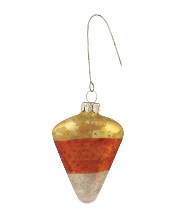 Mercury Glass Candy Corn Ornament