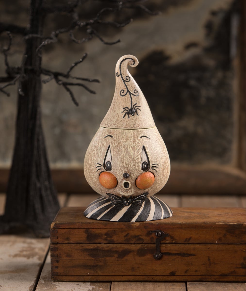 Johanna Parker Morty Boo Meringue Ghost Treat Container
