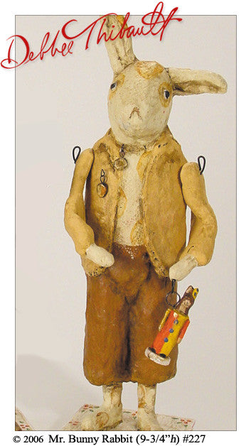 Mr. Bunny Rabbit Debbee Thibault I Mr Bunny Rabbit I The Holiday Barn - TheHolidayBarn.com
