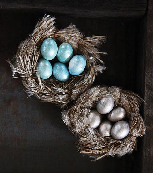 Bird Nest Clip Ornaments