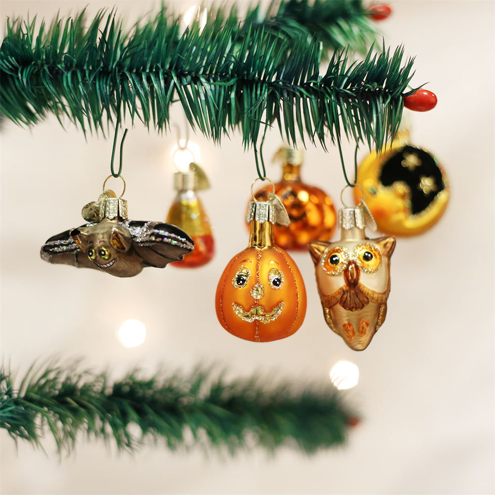 Old World Christmas Miniature Halloween Ornaments
