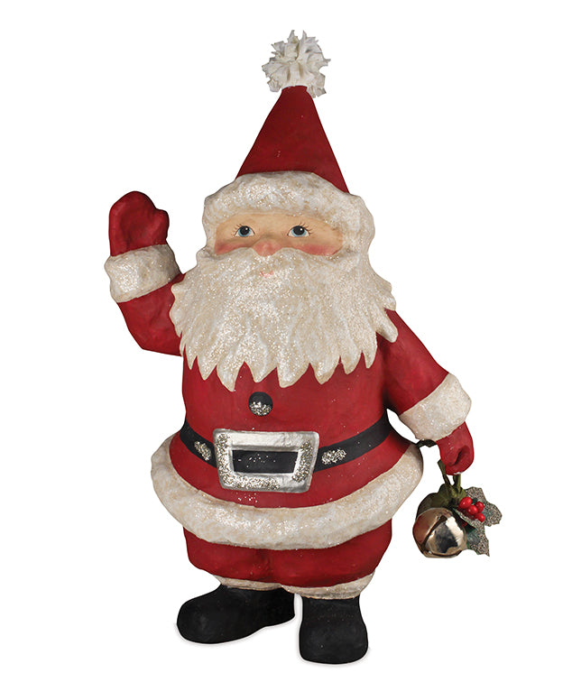 Bethany Lowe Little Santa made from paper mache