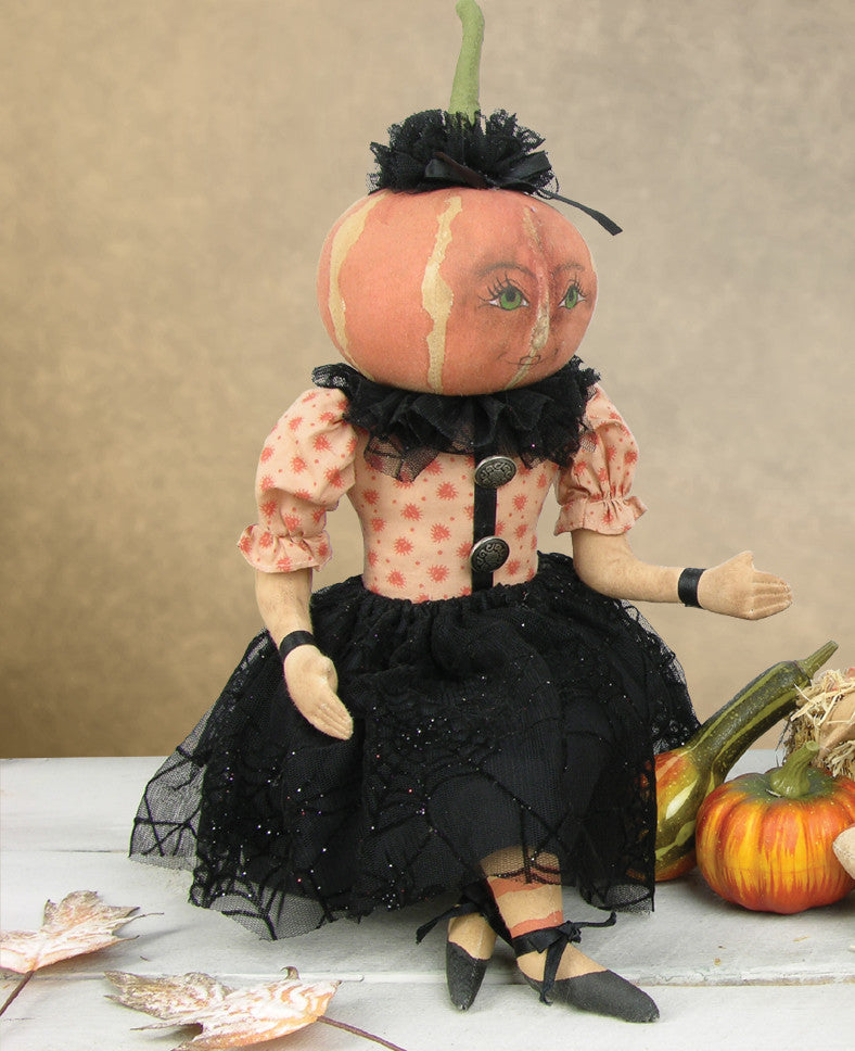 Pauline Pumpkin Girl Joe Spencer Gathered Traditions TheHolidayBarn