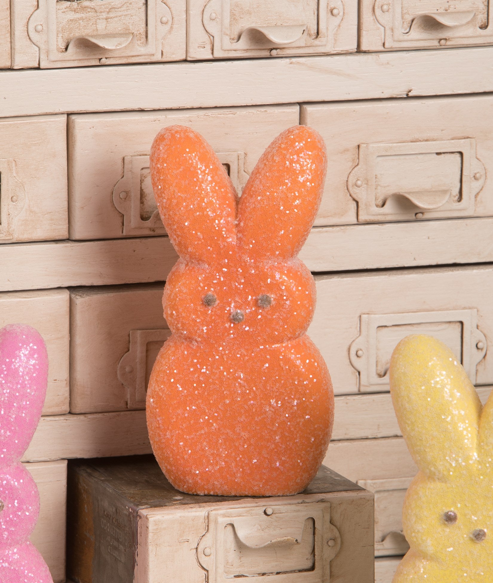 Peeps® Orange Bunny Display Figurine