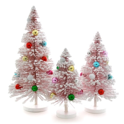 Bottle Brush Trees - TheHolidayBarn.com