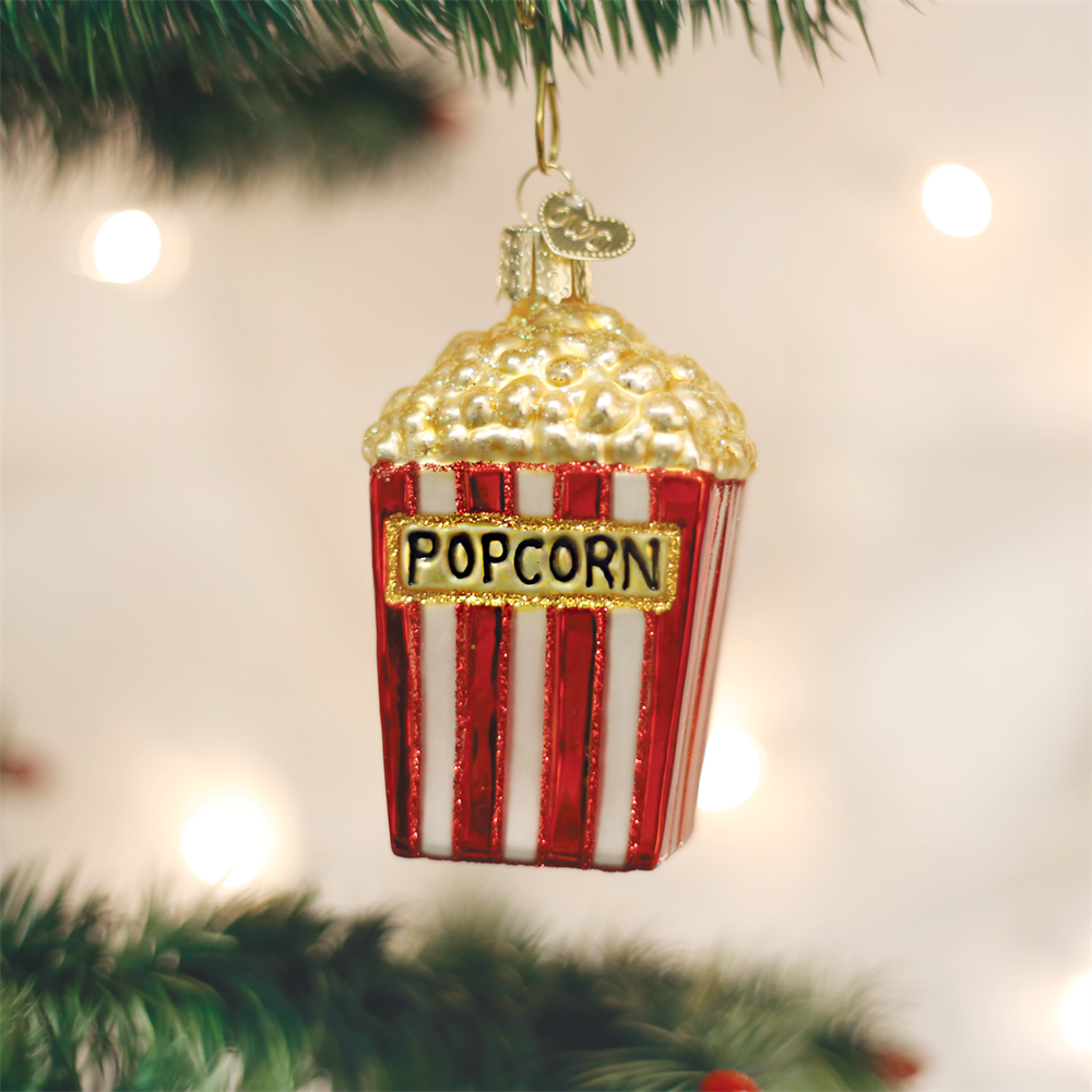 Old World Christmas Glass Popcorn Ornament