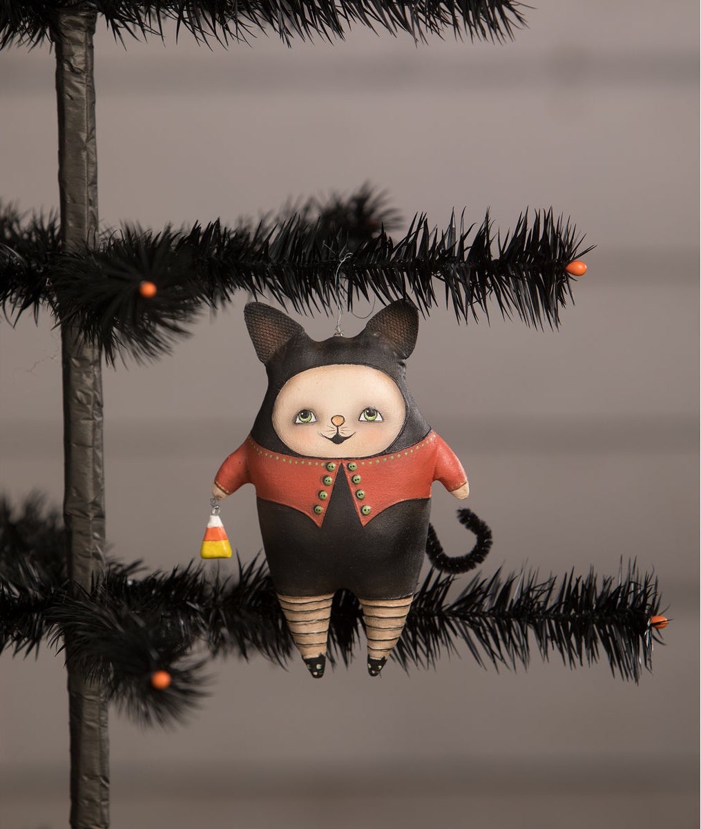 Pyewacket Animal Pyewacket Cat Ornament | Unique Halloween Decorations - TheHolidayBarn.com