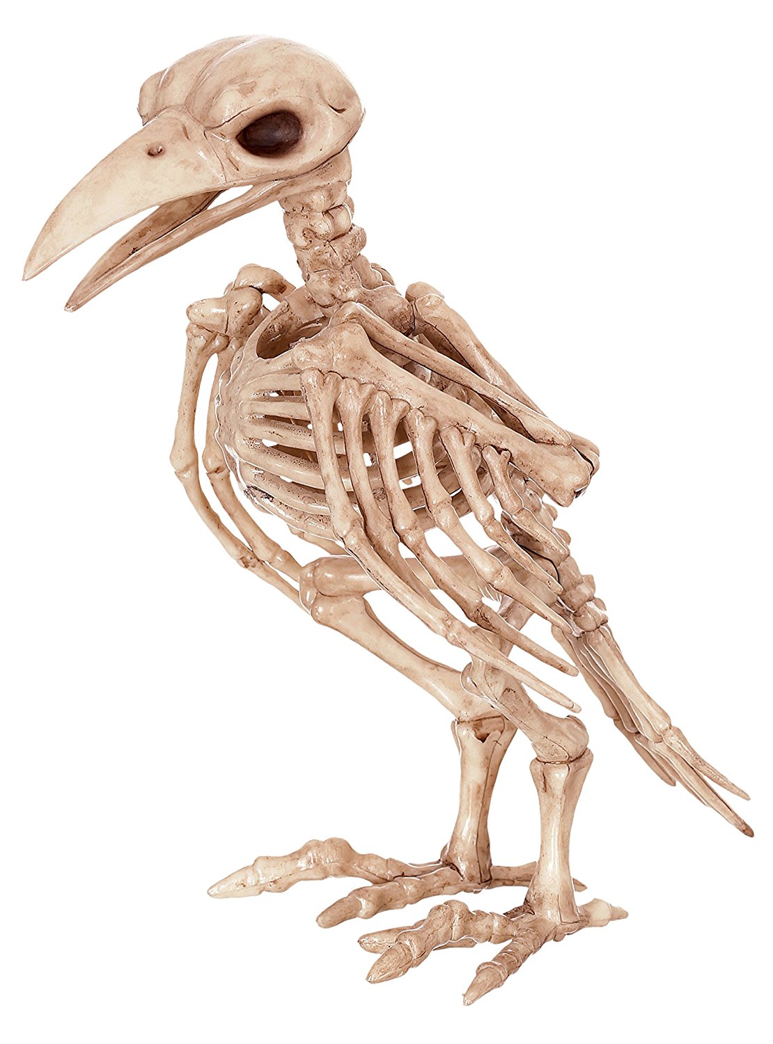 Raven Skeleton Figurine