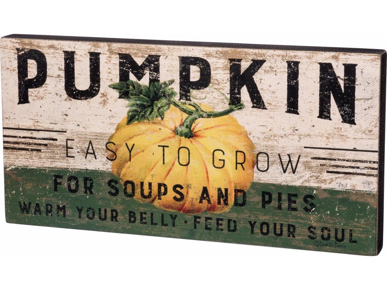 Rustic Pumpkin Sign