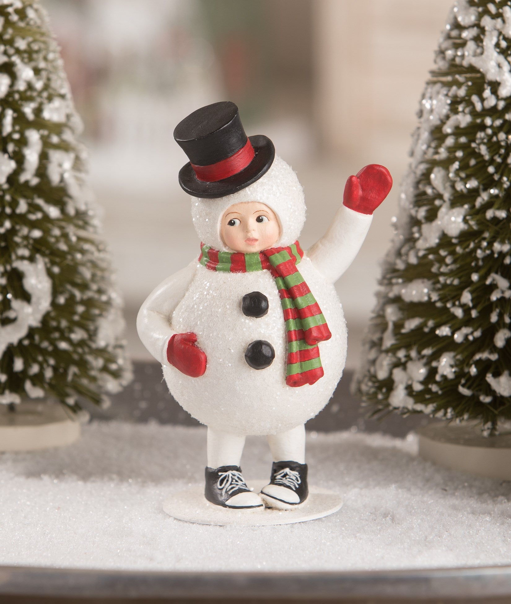 Bethany Lowe Sammy the Snowman Figurine