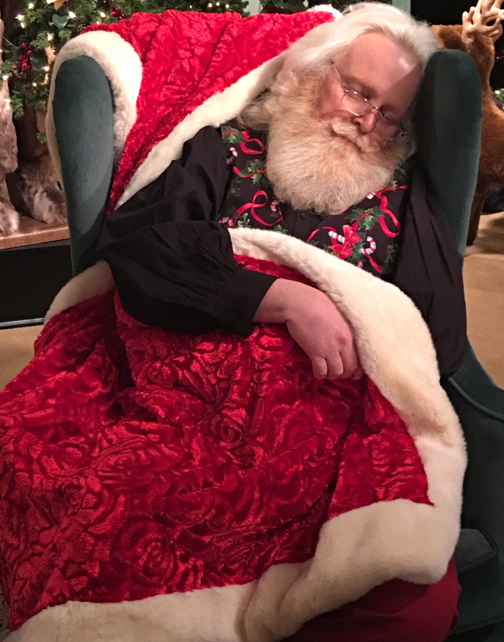 Santa's Magical Christmas Blanket