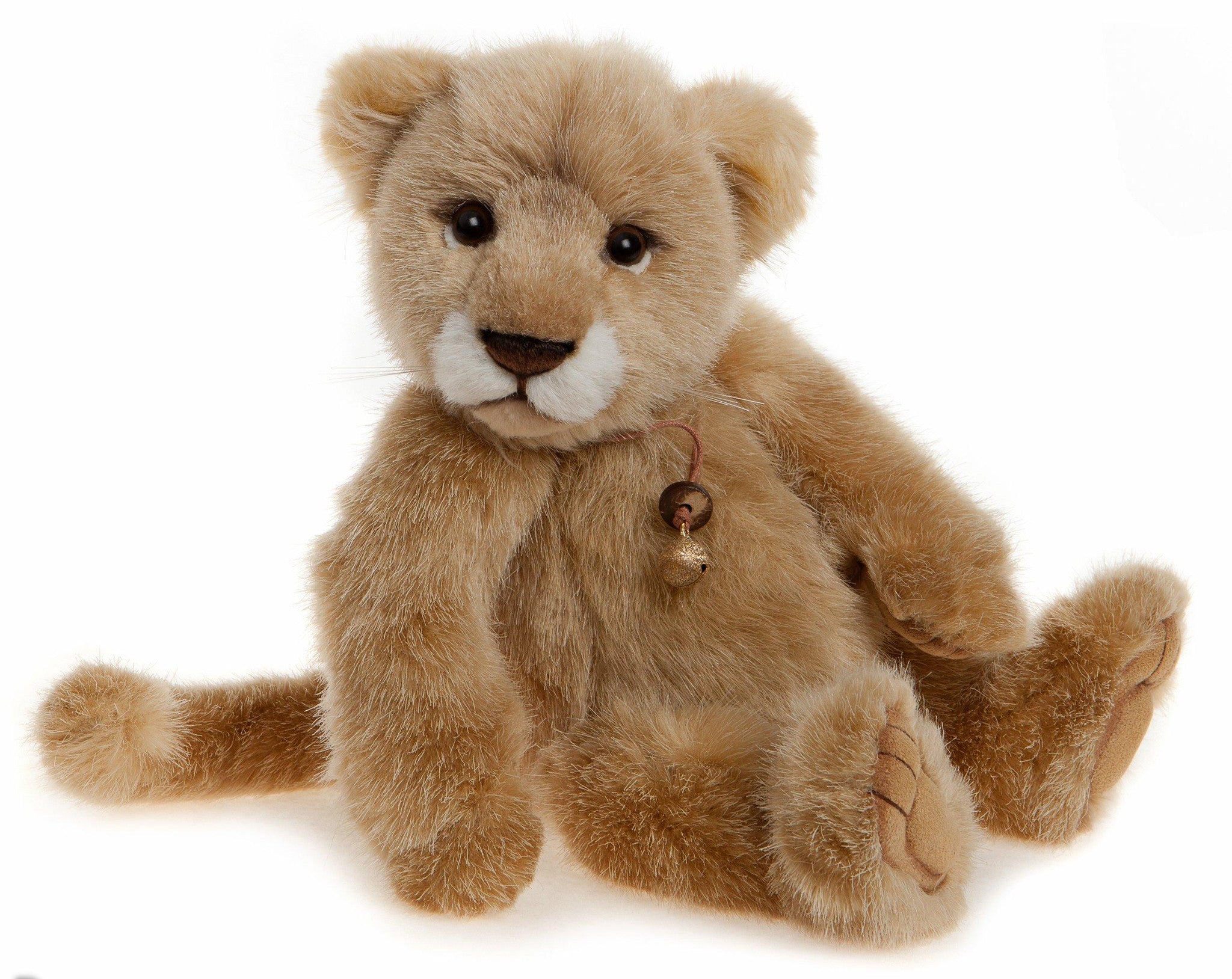 Savannah Baby Lion - Plush Stuffed Animal by Charlie Bears