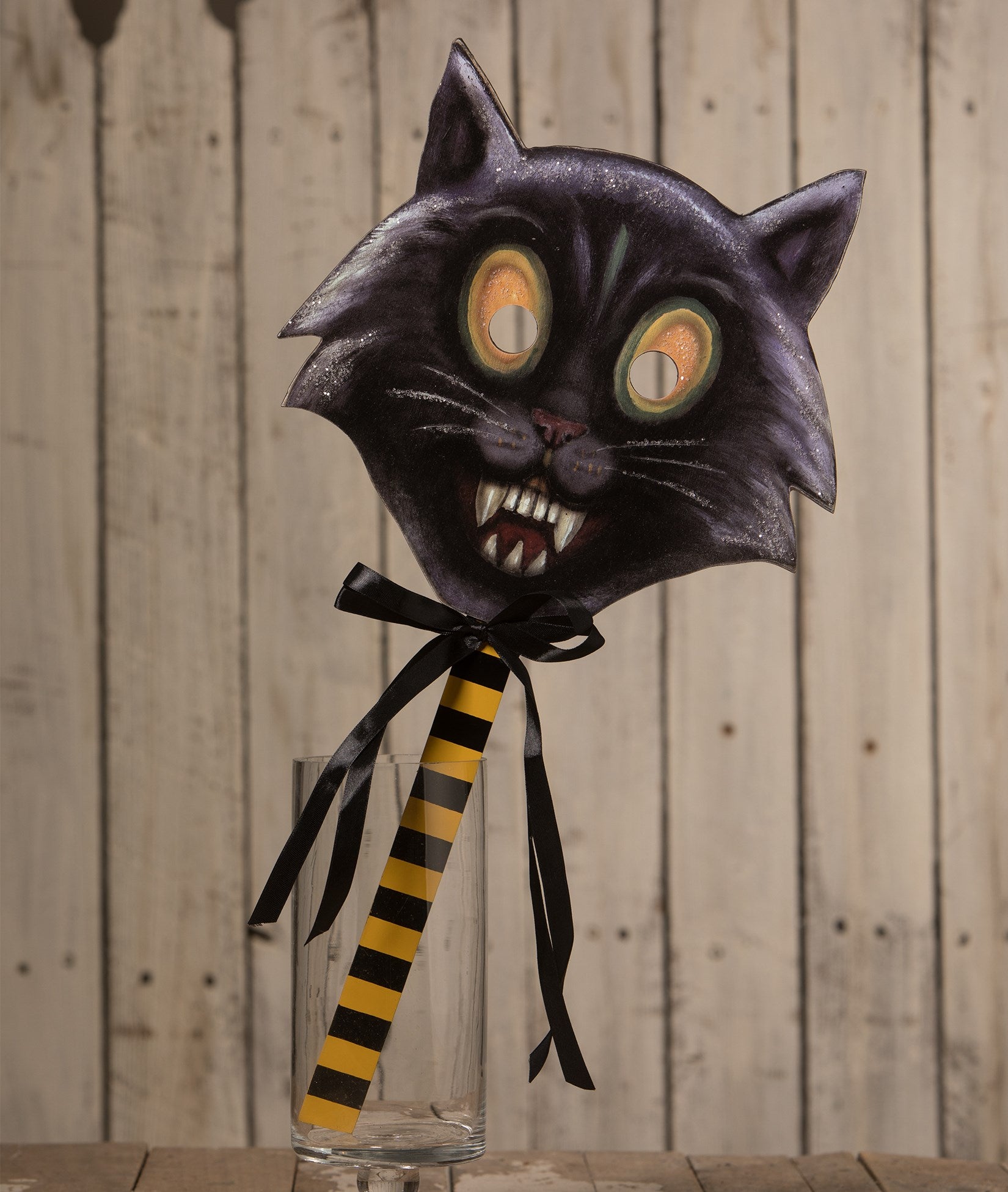 Scaredy Cat Mask Halloween Decoration