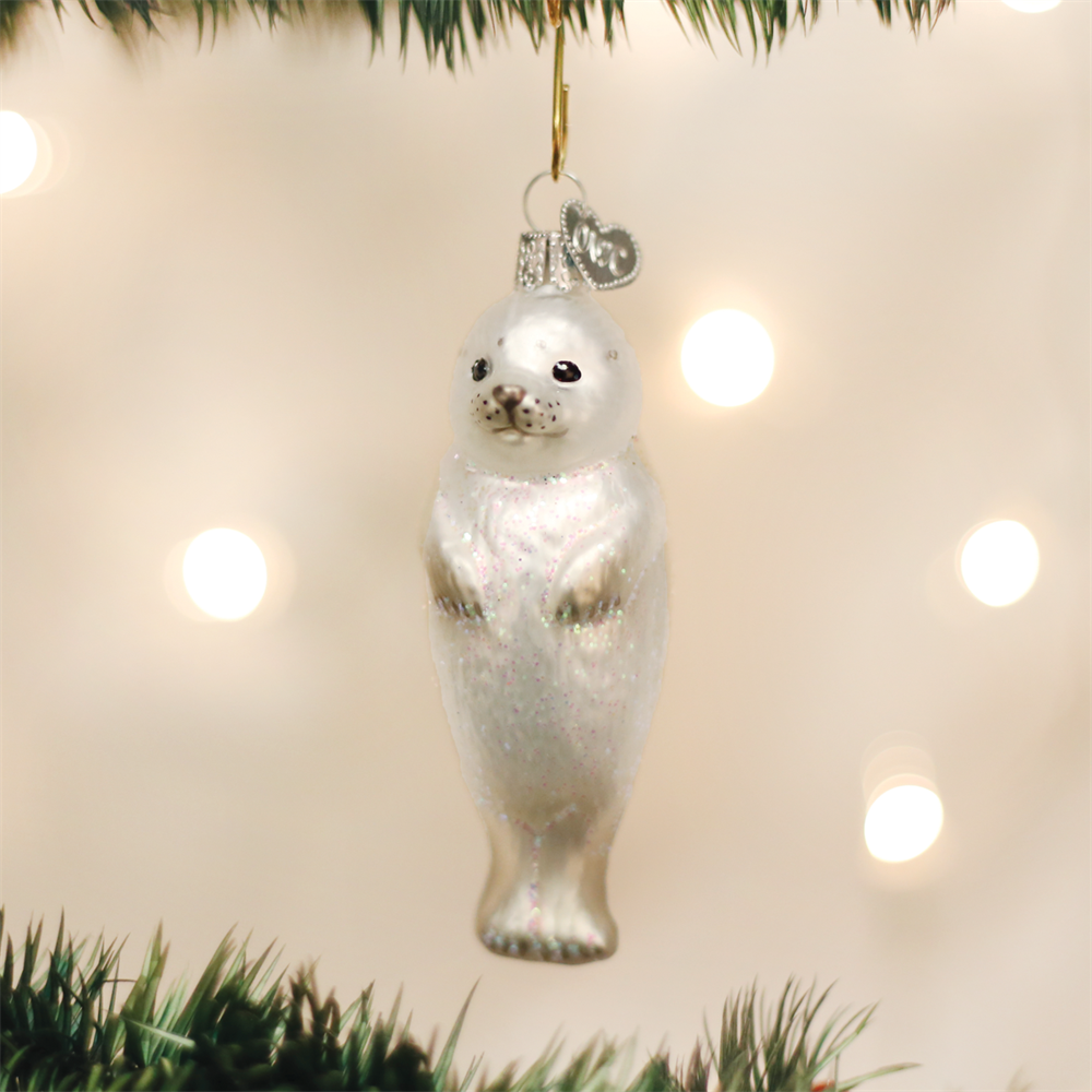 Seal Pup Ornament by Old World Christmas
