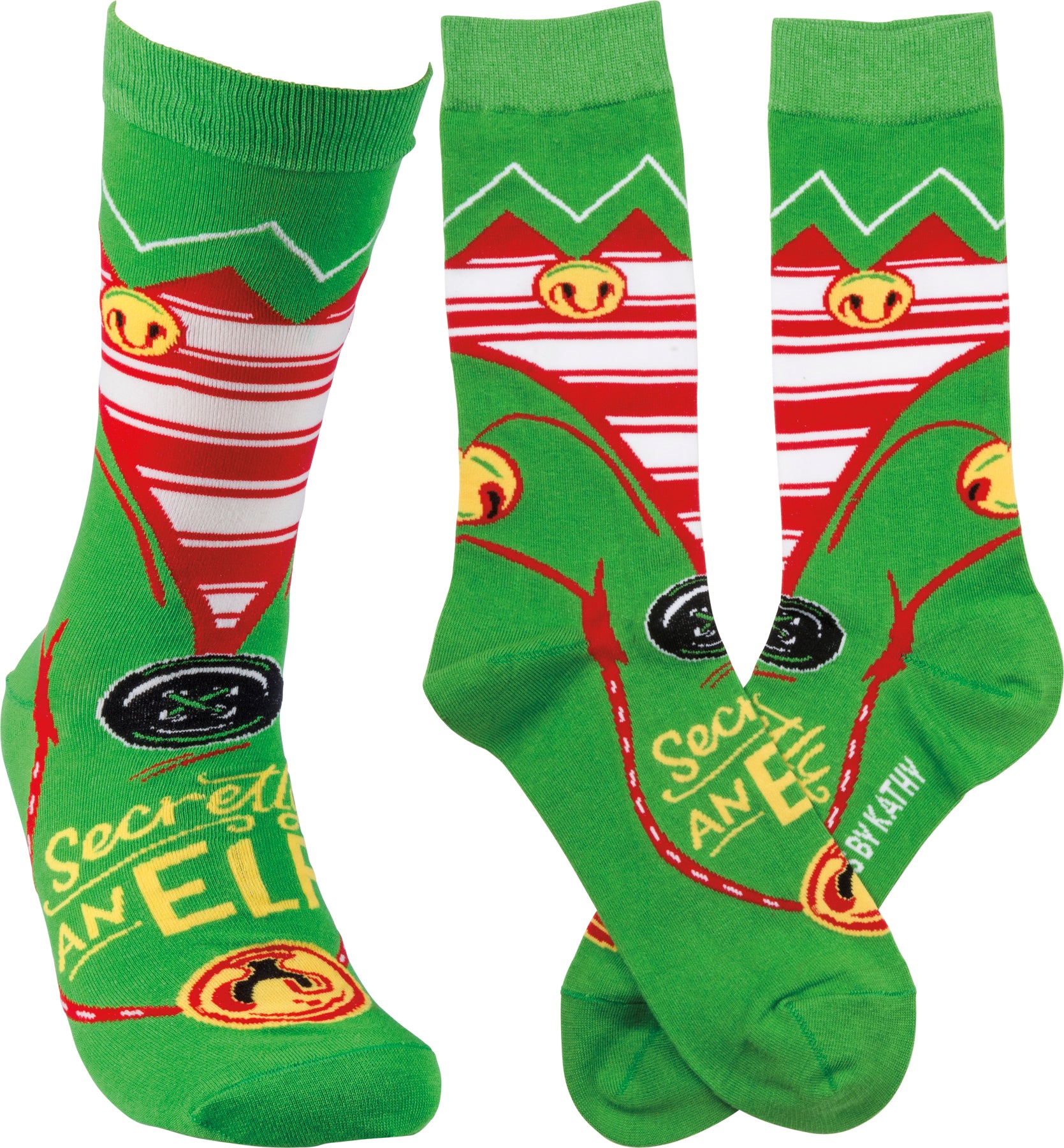 Secretly An Elf Socks