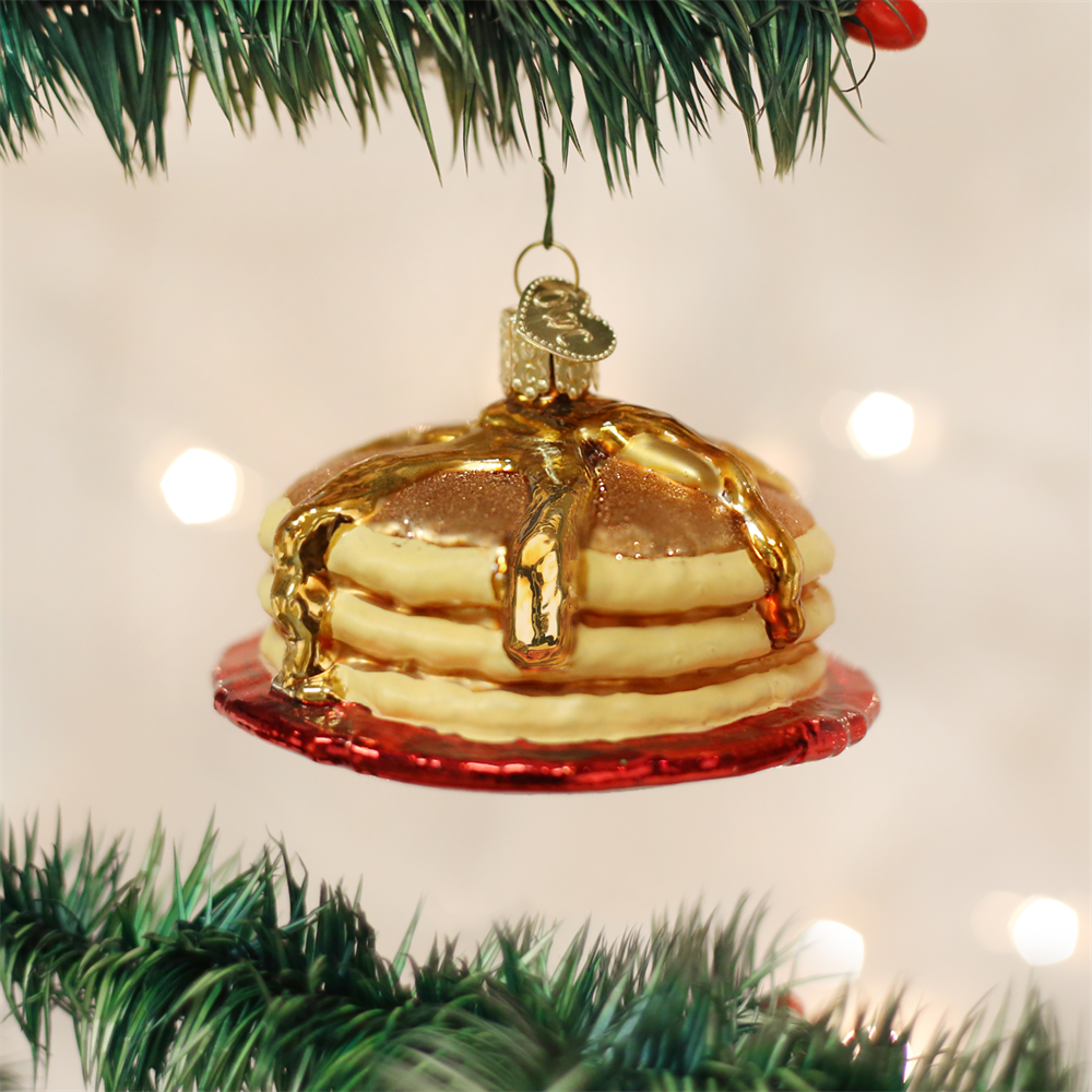 Short Stack of Pancakes Ornament by Old World Christmas