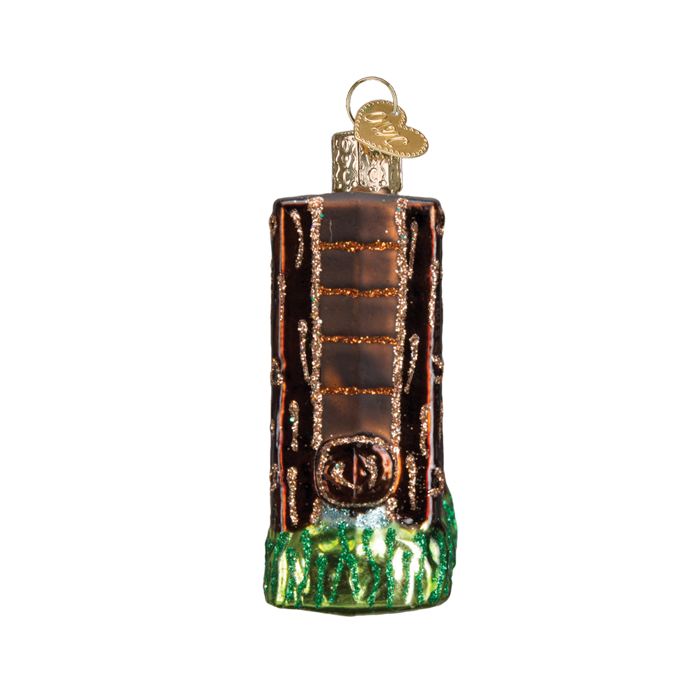 Yellowstone National Park Glass Ornament - Sideview