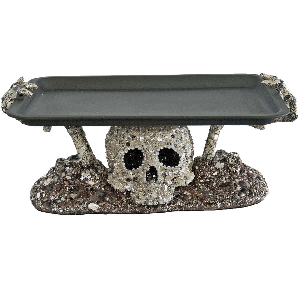 Glam Skeleton Hands Tray by Katherine's Collection