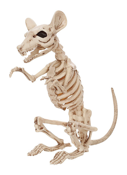 Sitting Skeleton Rat | Halloween Decorations - TheHolidayBarn.com