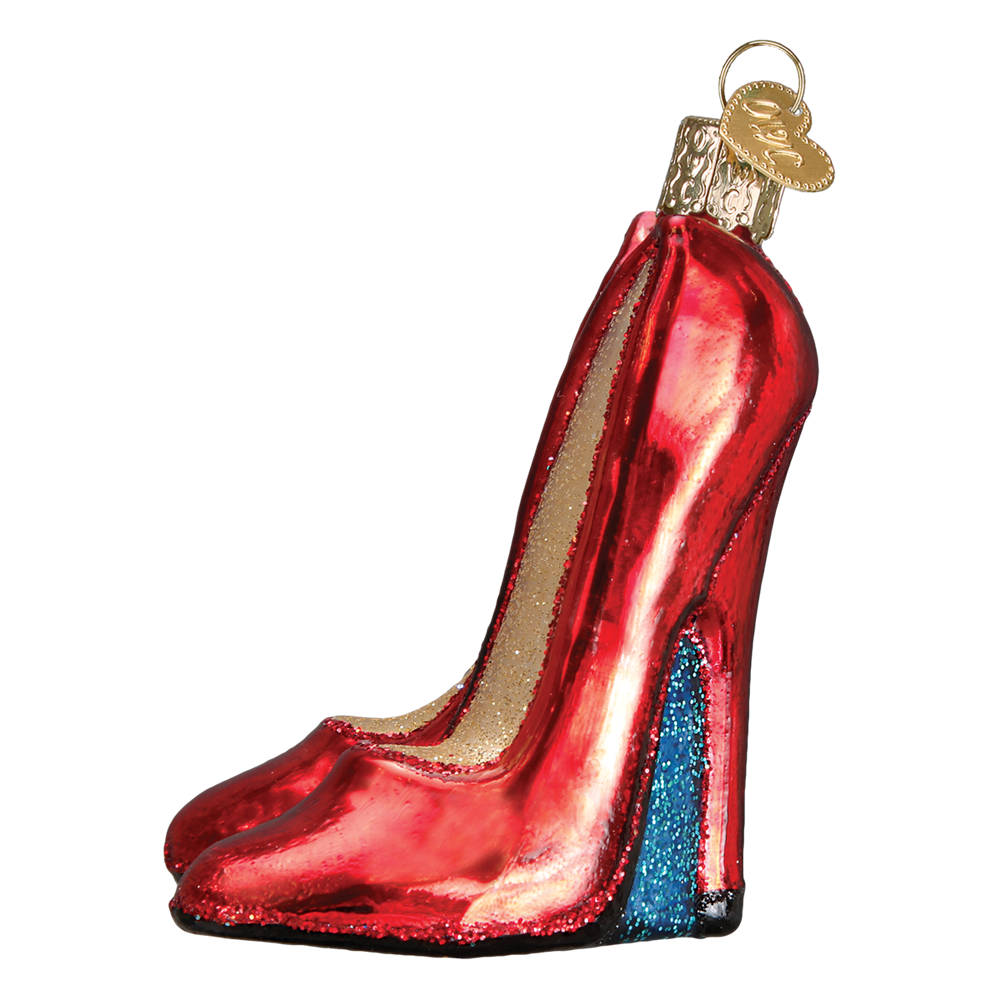 Red High Heels Ornament
