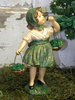 St. Pat's Girl with Baskets