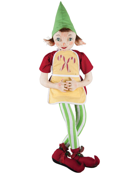 Stuart Elf | Joe Spencer Christmas Elves | Gathered Traditions Dolls ...