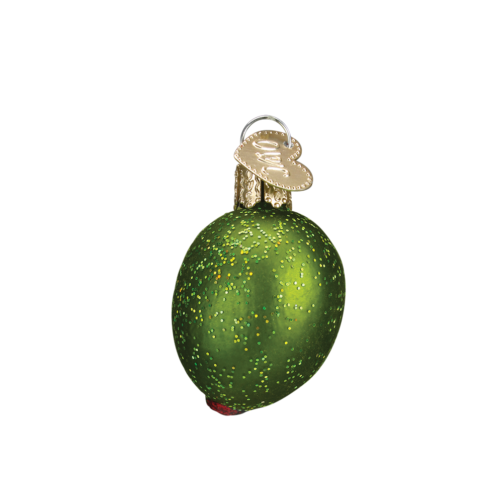 Pimento Stuffed Green Olive Ornament