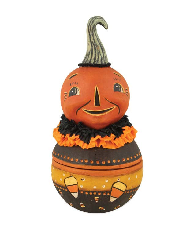 Sweet Jack Candy Bowl Container - Johanna Parker Halloween Pumpkin