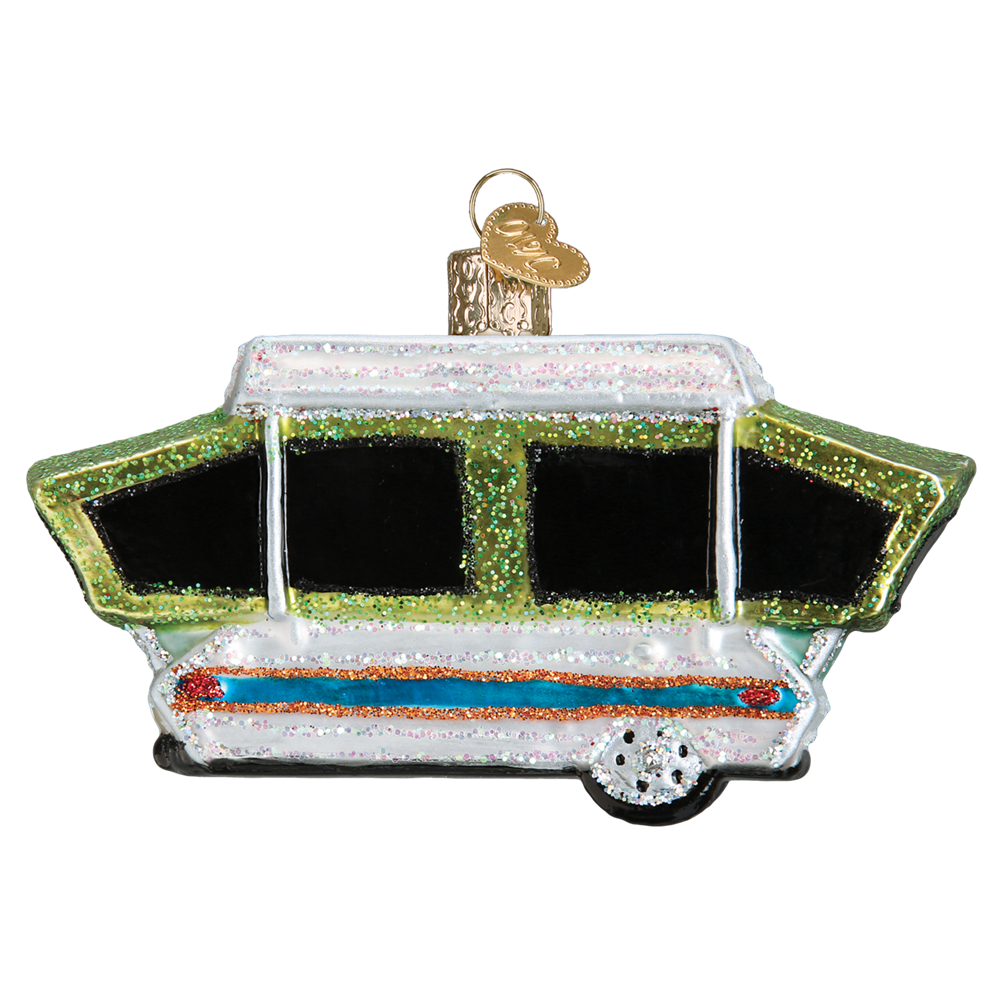 Tent Camper Ornament - Gifts for Camping Enthusiasts