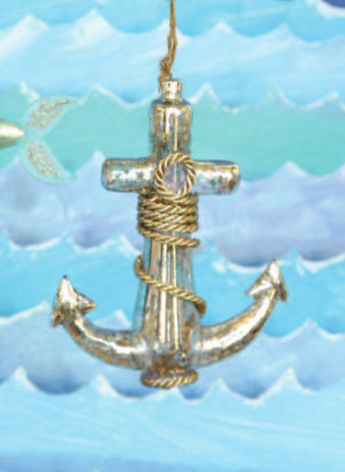 Mighty Ship Anchor Silver