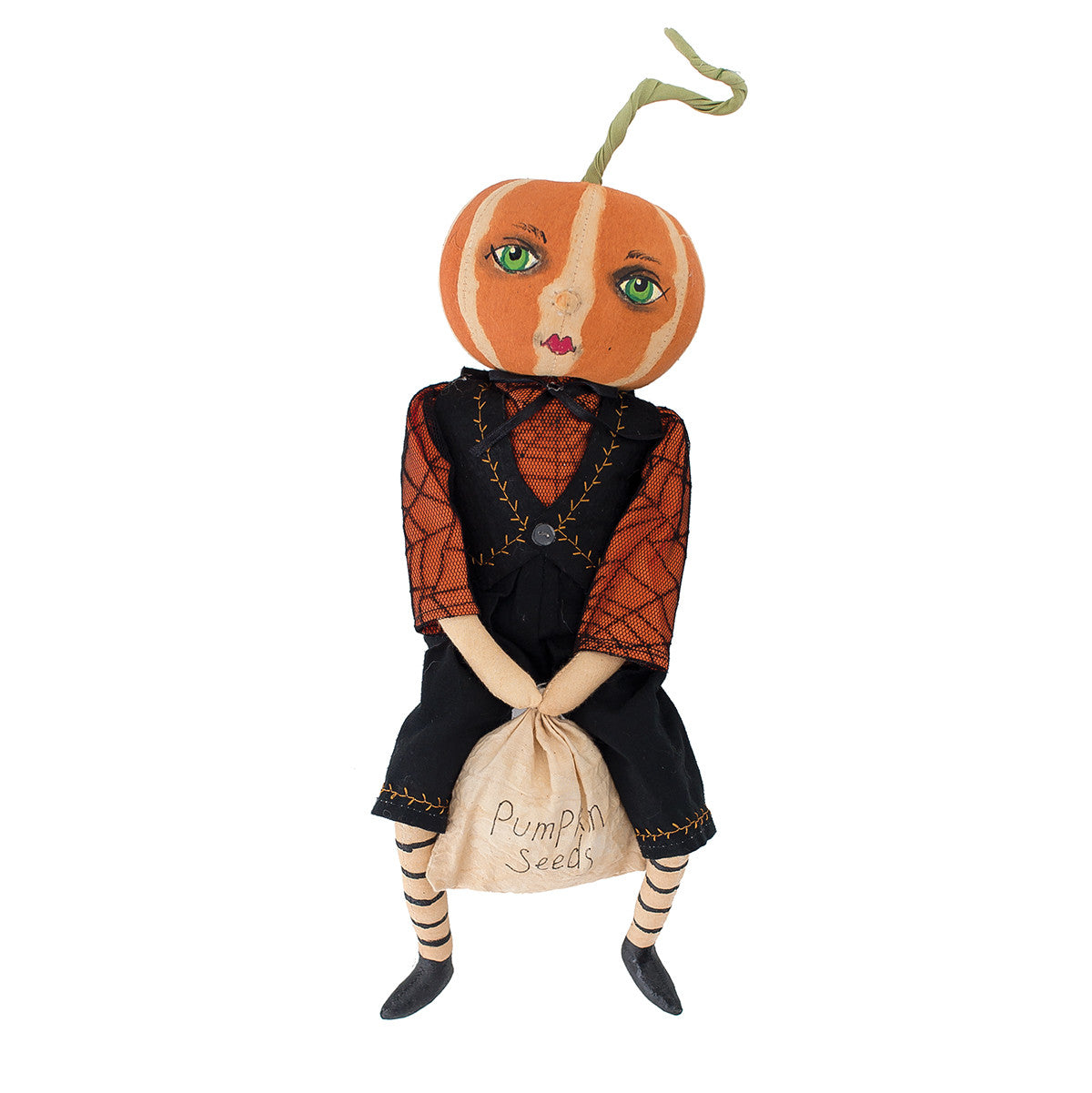 Joe Spencer Todd Pumpkin Head Doll