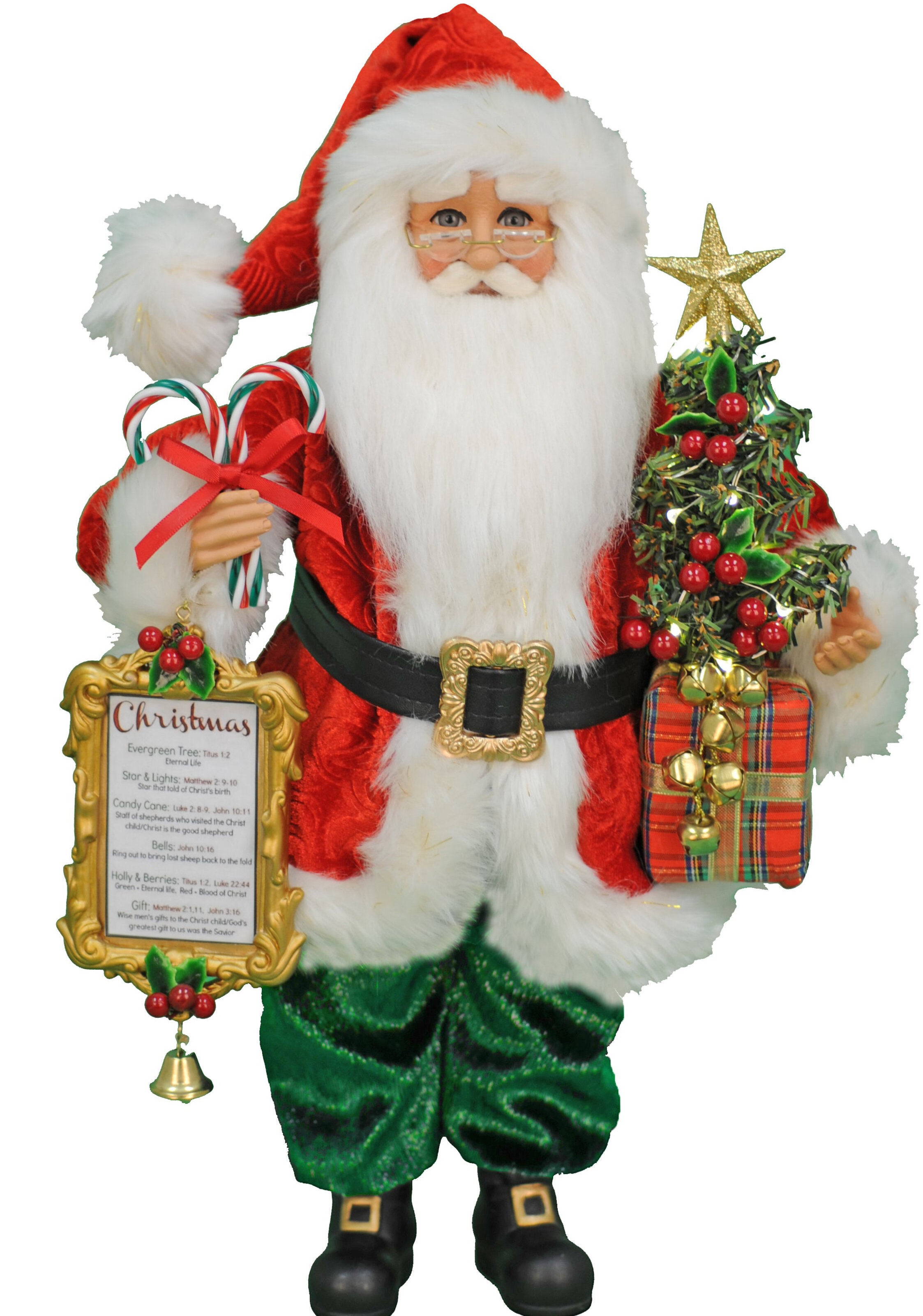 Traditions of Christmas Santa bby Karen Didion