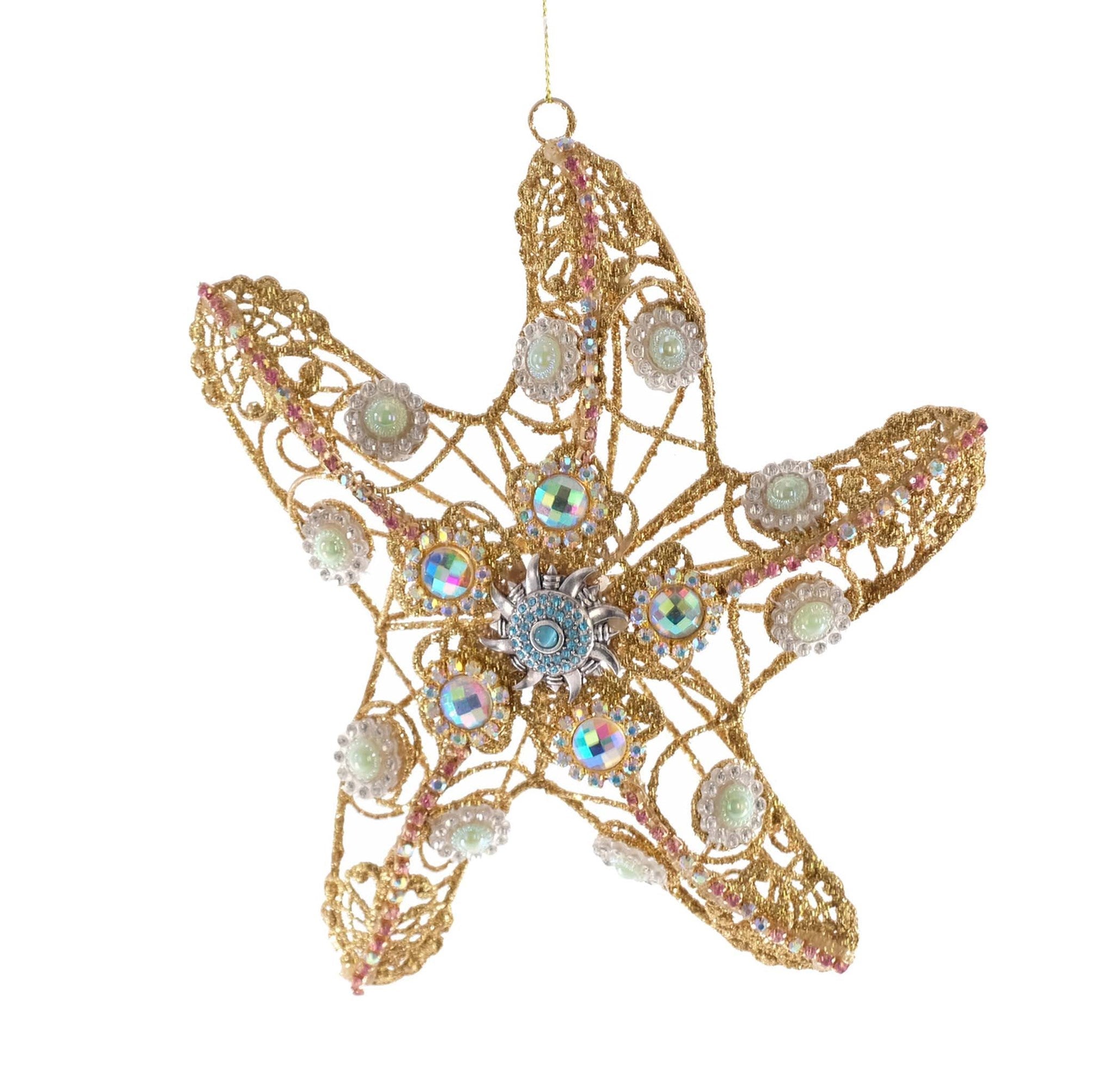 Treasures of the Sea Starfish Ornament by Katherine's Collection