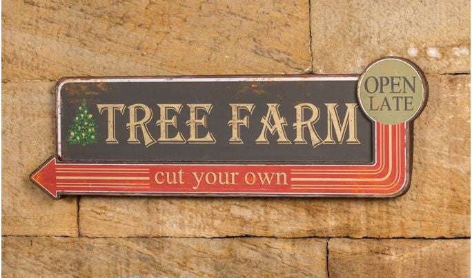 Tree Farm - Cut Your Own Christmas Tree Sign