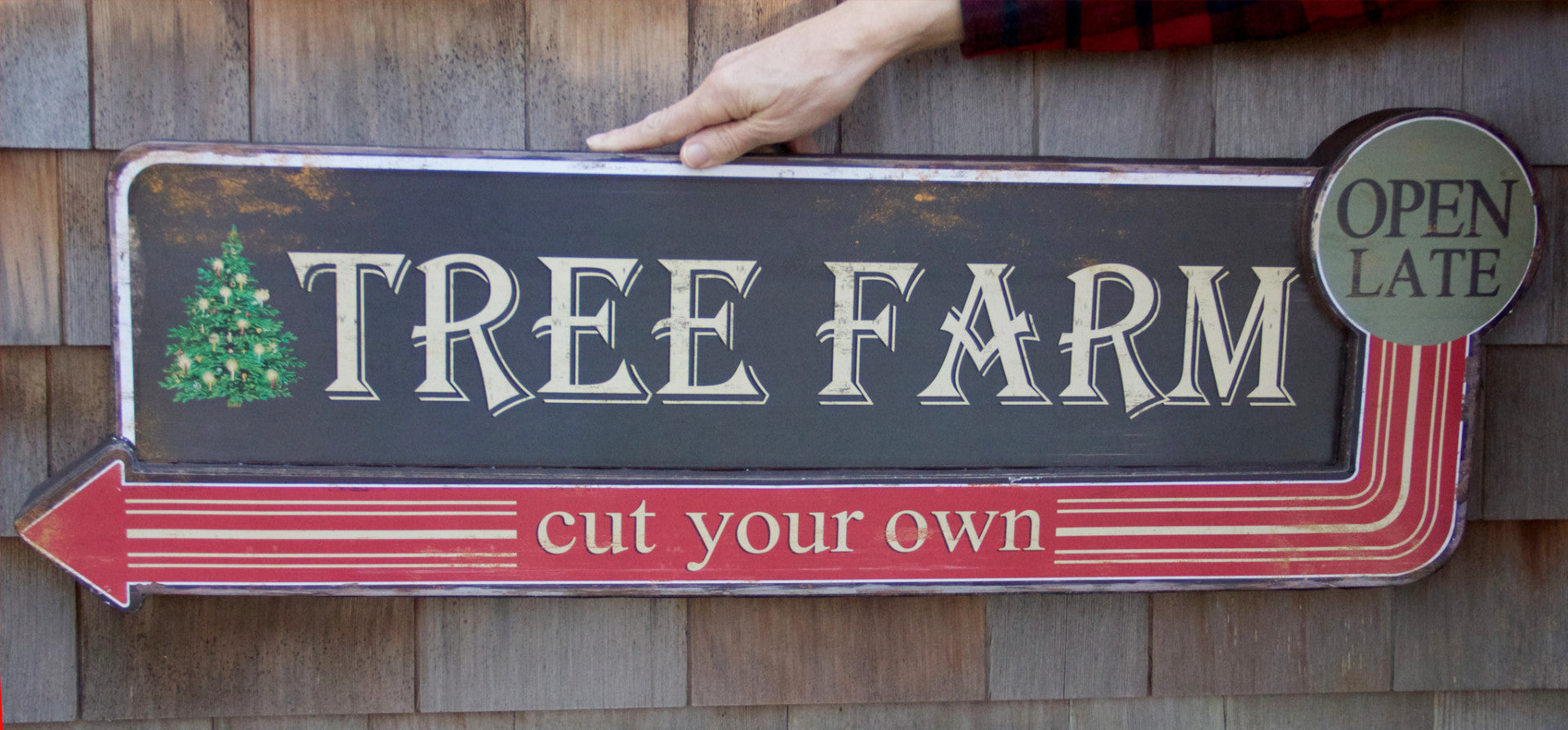 Tree Farm Signage Antique Tree Farm Sign