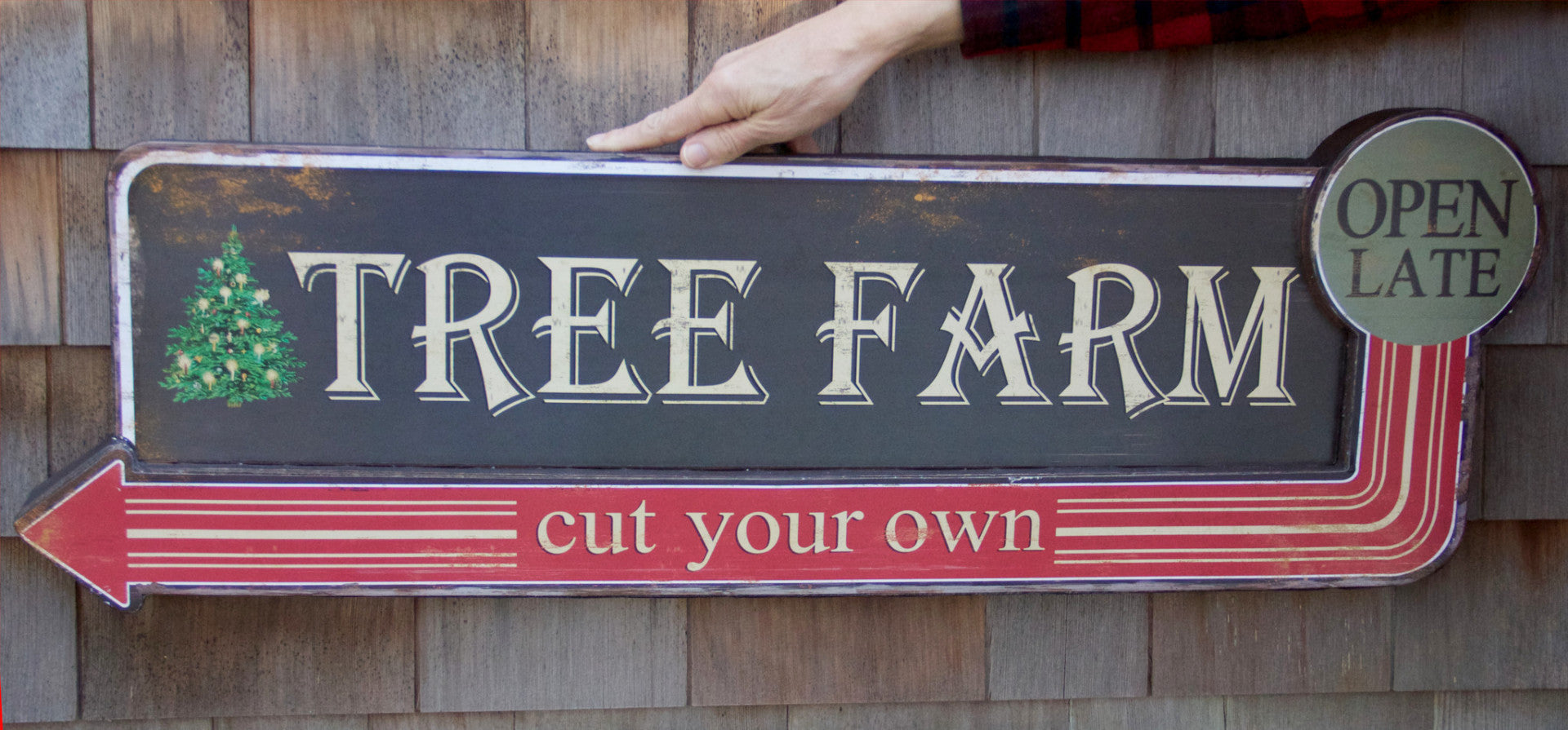 Cut Your Own Christmas Tree Farm Sign