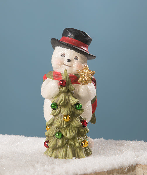 Trimming the Tree Snowman Bethany Lowe Christmas Decorations