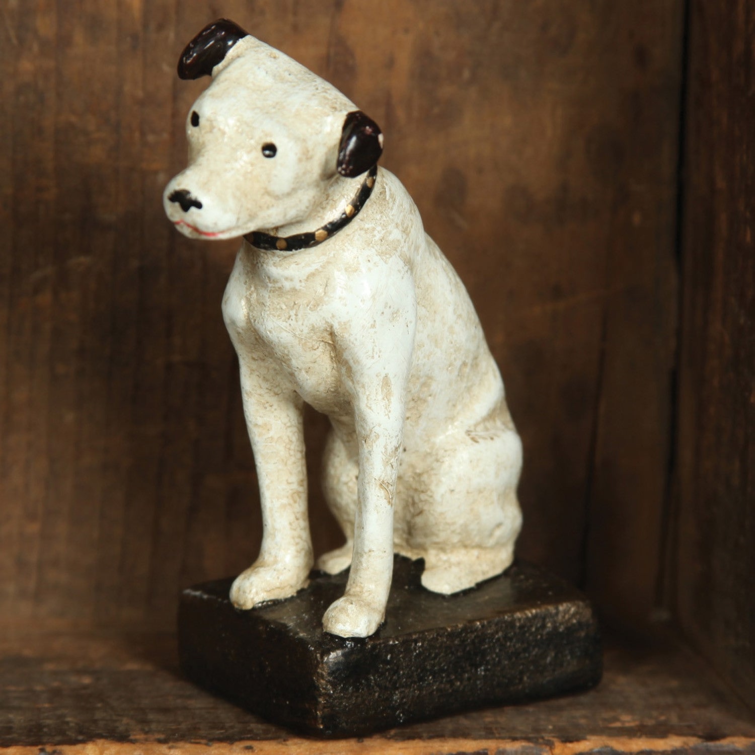 Victor Cast Iron Dog - Nipper Jack Rusell Terrier